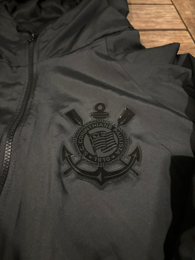 Corta vento Corinthians All Black Exclusivo