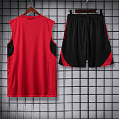 Kit c/ Ziper Regata Manchester United Treino 25/26